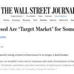 RentBureau WSJ Article